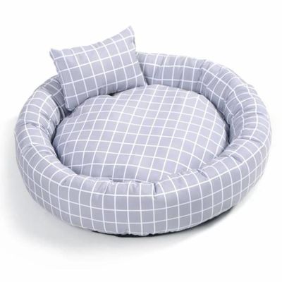 বালিশ ডোনাট Cuddler বিড়াল কুকুর বিছানা সঙ্গে পাইকারি বৃত্তাকার নরম উষ্ণ পোষা বিছানা অ স্লিপ নীচে সঙ্গে বিছানা পোষা বিছানা বিলাসিতা
