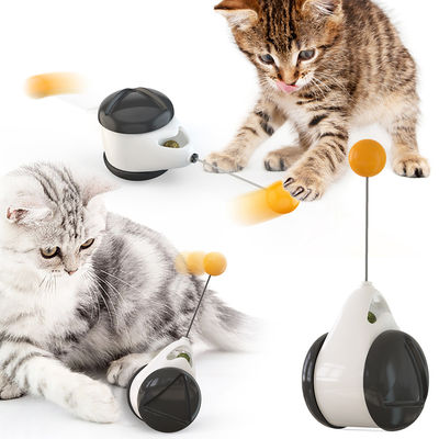 Catnip Tumbler ব্যালেন্স ইন্টারেক্টিভ বিড়ালছানা বিড়াল প্রশিক্ষণ চাকা সঙ্গে ইনডোর বিড়াল পোষা খেলনা