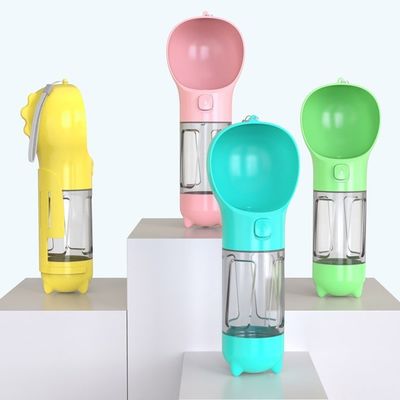 প্লাস্টিক বহিরঙ্গন কুকুর ভ্রমণ জলের বোতল 300ML