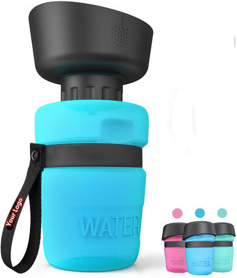 18 Oz Foldable Pet Squeeze Dog Water Bottle Travel BPA ফ্রি