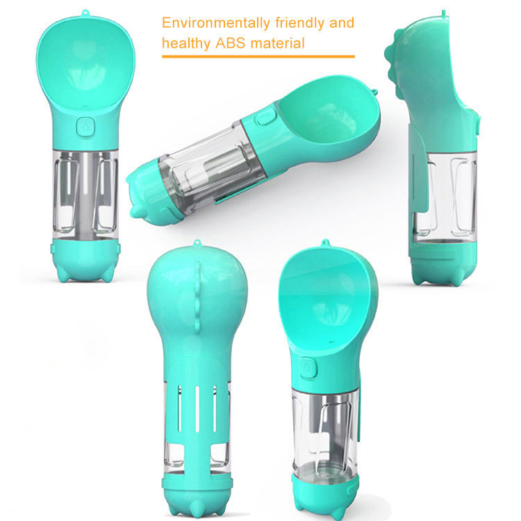 Poop ব্যাগ এবং স্কুপ BPA ফ্রি পোষা পানীয় বাটি সঙ্গে 1 কুকুর জল বোতল 2 হাঁটা
