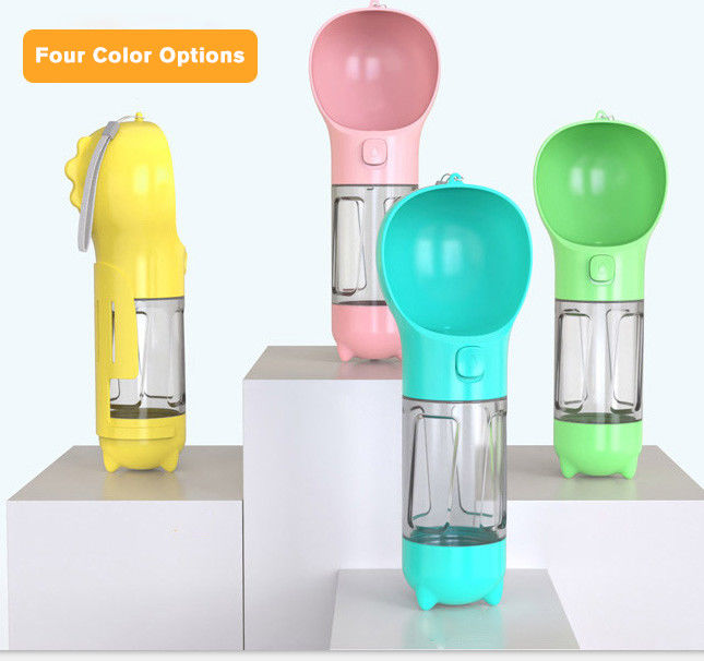 Poop ব্যাগ এবং স্কুপ BPA ফ্রি পোষা পানীয় বাটি সঙ্গে 1 কুকুর জল বোতল 2 হাঁটা