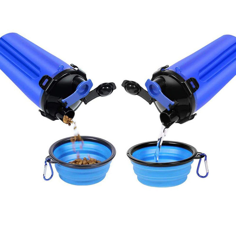বহিরাগত ভ্রমণ 2 1 কুকুর জলের বোতল 12oz পোষা প্রাণী বহিরঙ্গন খাদ্য এবং জলের জন্য