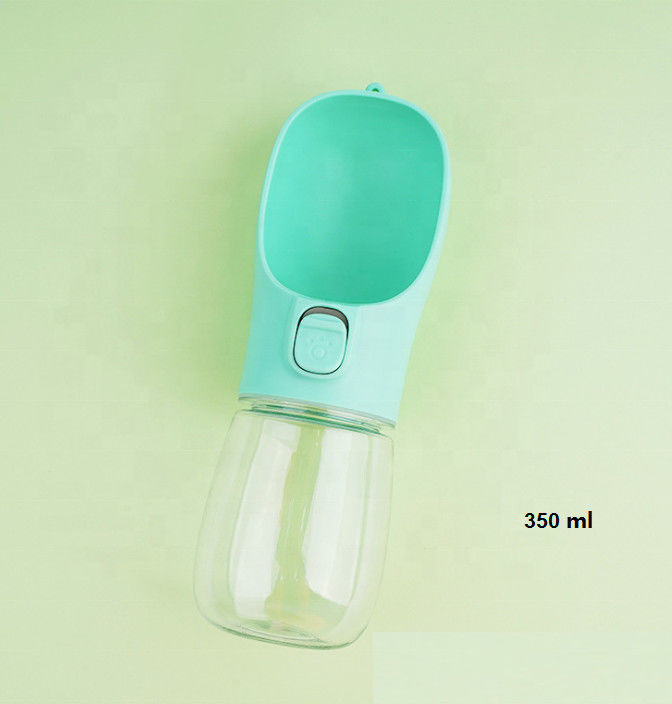 বাইরের BPA ফ্রি 350ML এর জন্য ট্রাভেল ড্রিঙ্ক ক্যারে কাপ লিক প্রুফ ডগ বাটি পানির বোতল