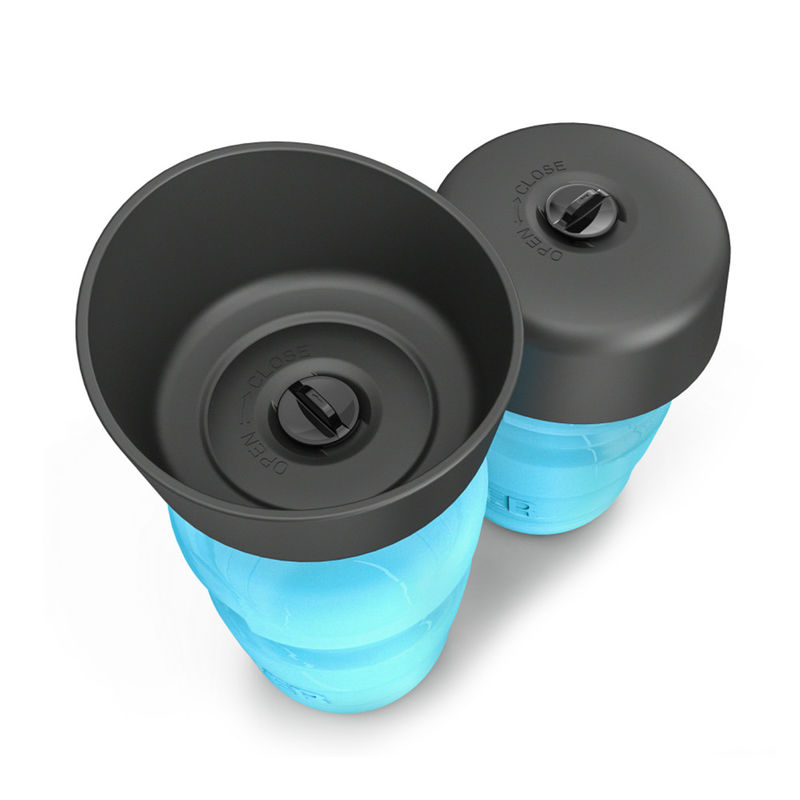 18 Oz Foldable Pet Squeeze Dog Water Bottle Travel BPA ফ্রি