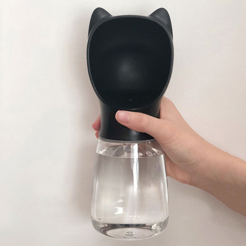 Bulldogs 17oz Foldable Dog Water Bottle Dispenser লিক প্রুফ